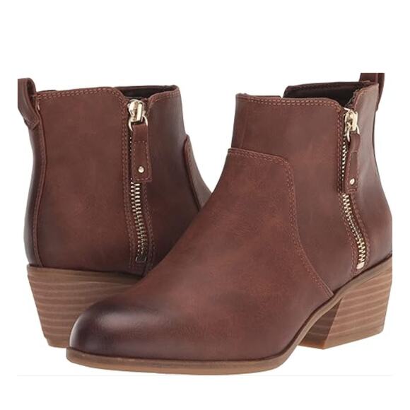 NEW Dr. Scholl's Women's Lawless Ankle Booties Copper Brown Faux Leather Sz 6M - Picture 7 of 8